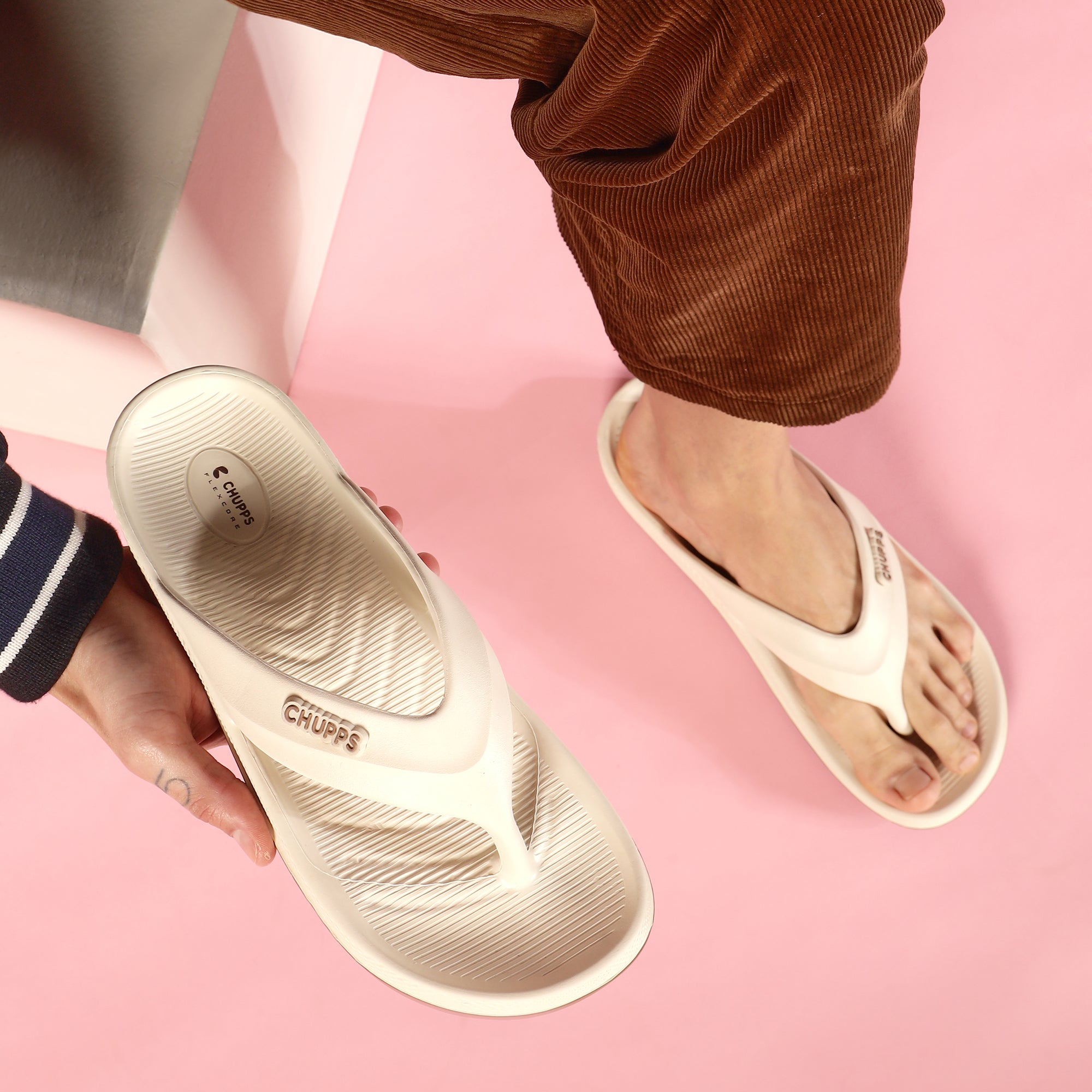 Rokk V-Straps_off_white_beige