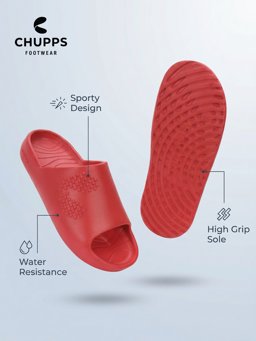 Chupster 100% Biodegradable Slides_red