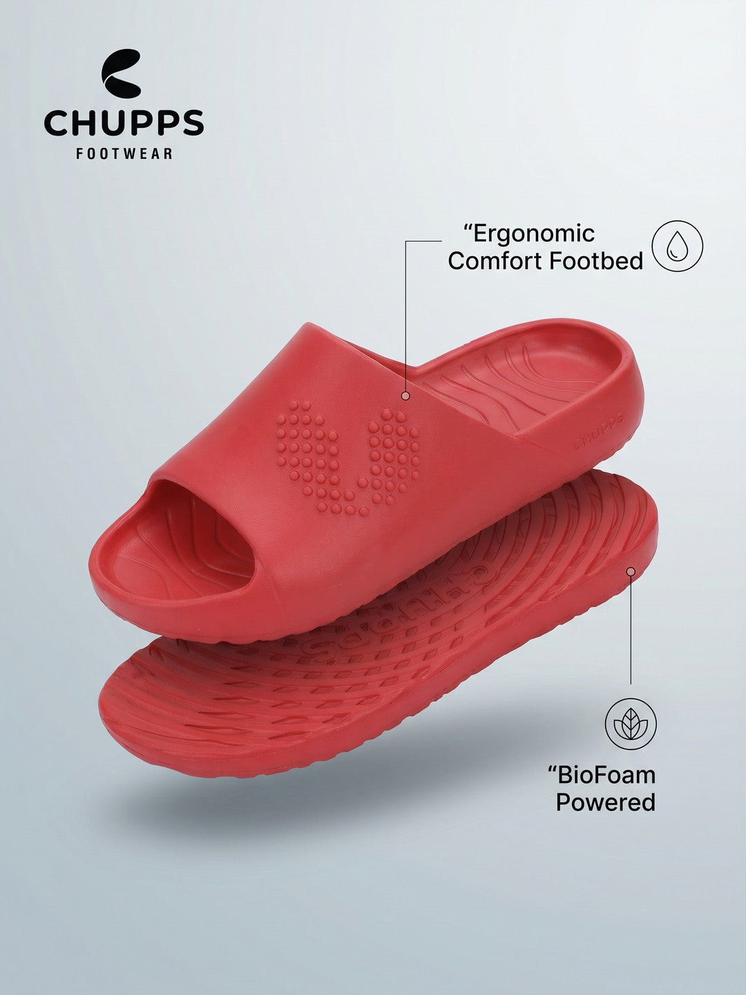 Chupster 100% Biodegradable Slides_red