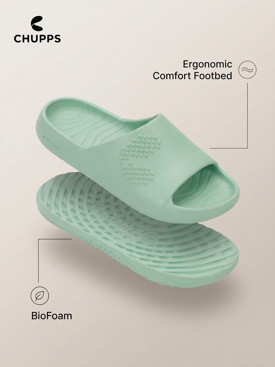 Chupster 100% Biodegradable Slides_pista_green