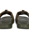 Turbo Olive Sliders for Men