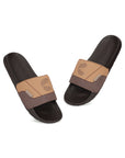 Striker Beige Sliders Men