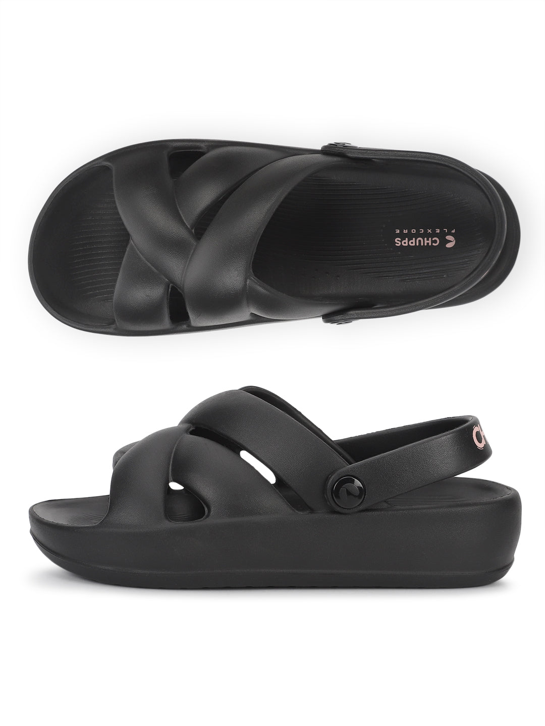 Maven Black Clogs -Women