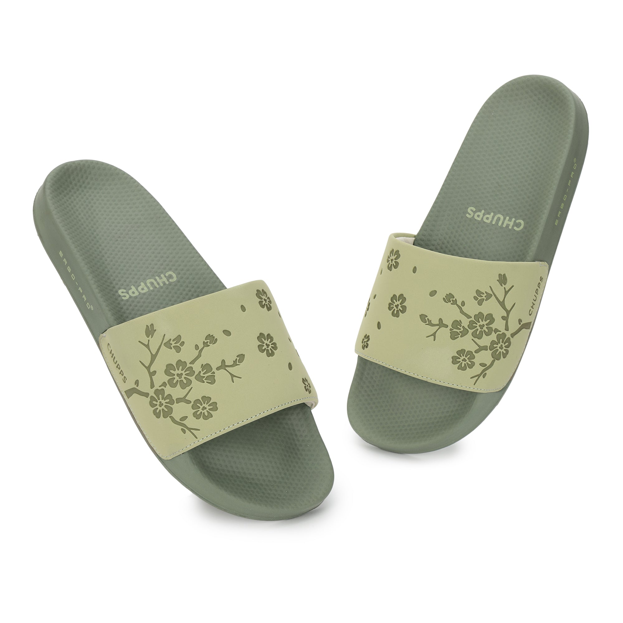 Lightweight Pista Green sliders for light travel plans