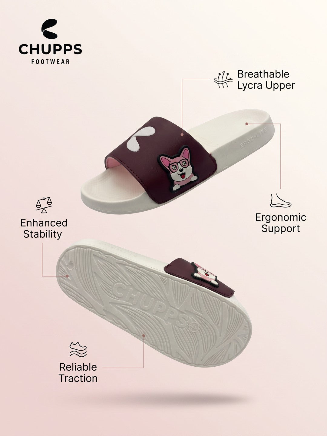 Doggo Sliders_maroon
