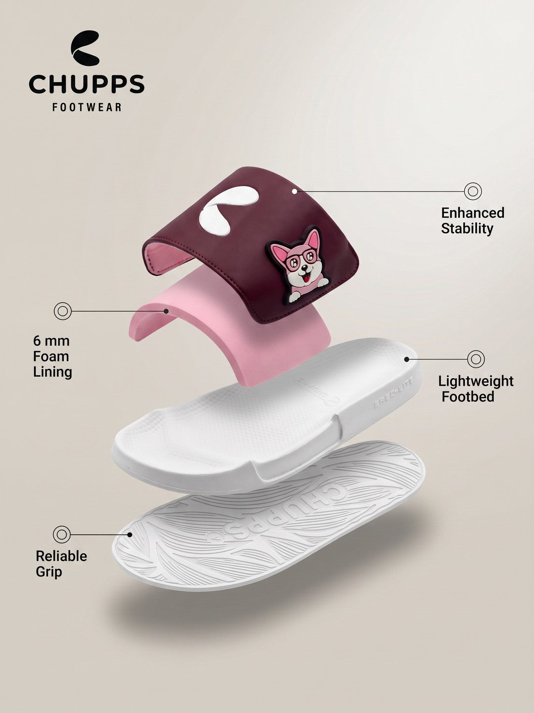 Doggo Sliders_maroon