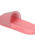 Serra Pink Sliders - Women