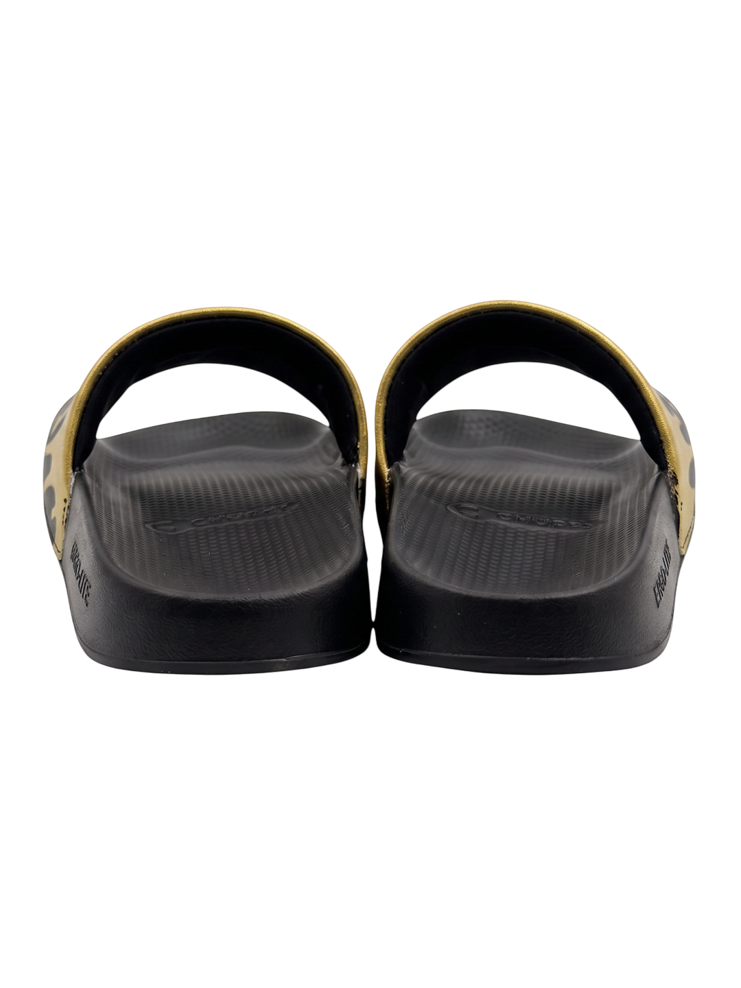 Drippy Sliders_black_&amp;_gold