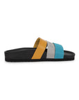 Amora Black Multicolor Sandals- Women