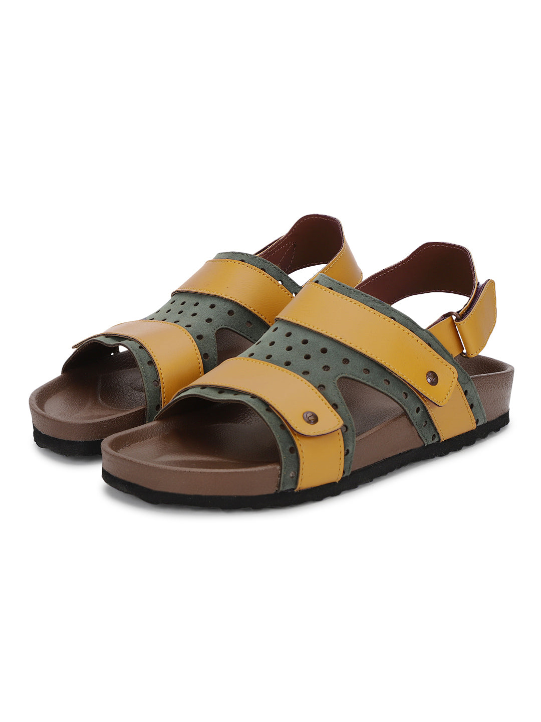 Noa Moss Green Sandals- Women