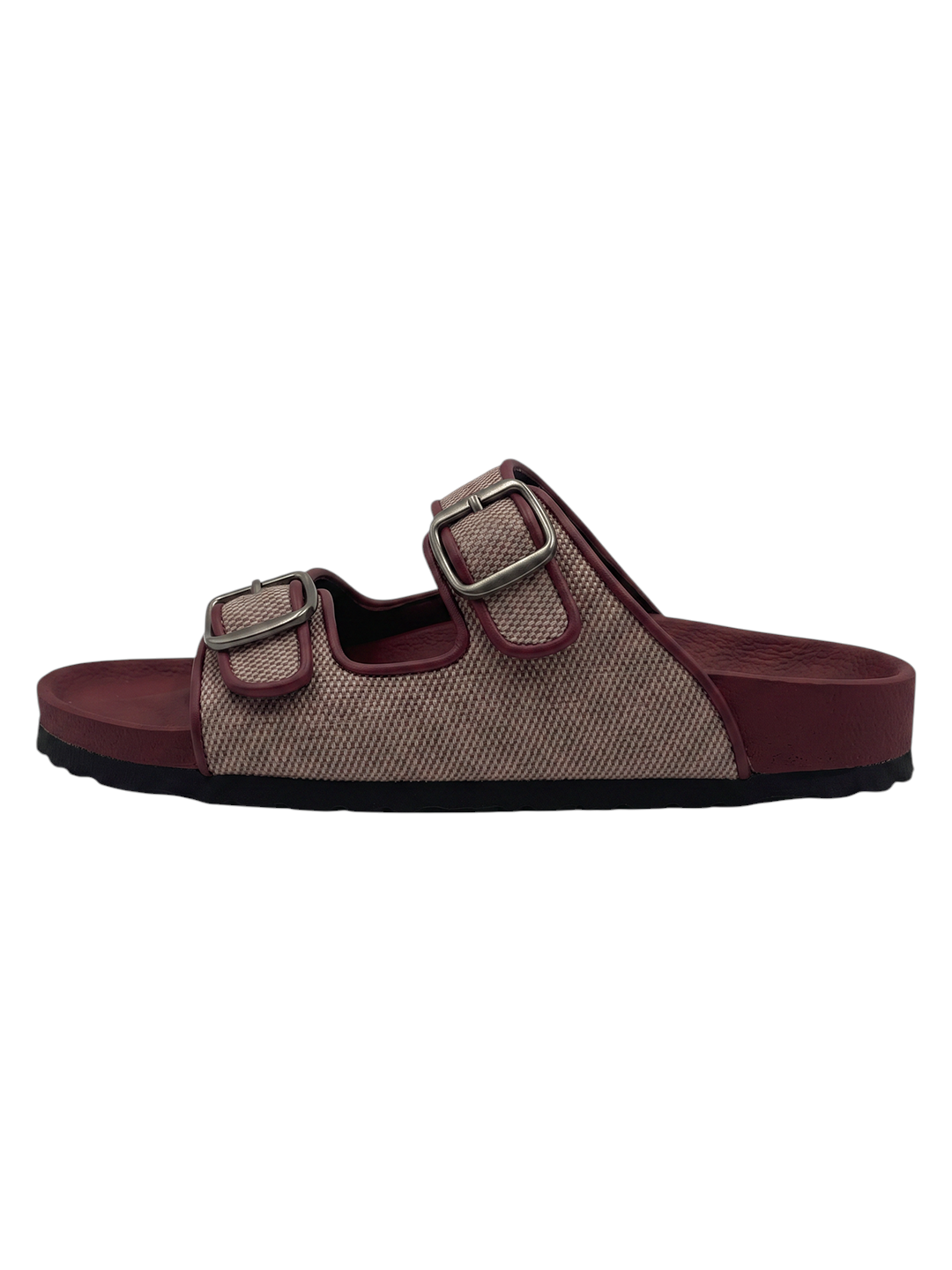 Haven Sliders_maroon