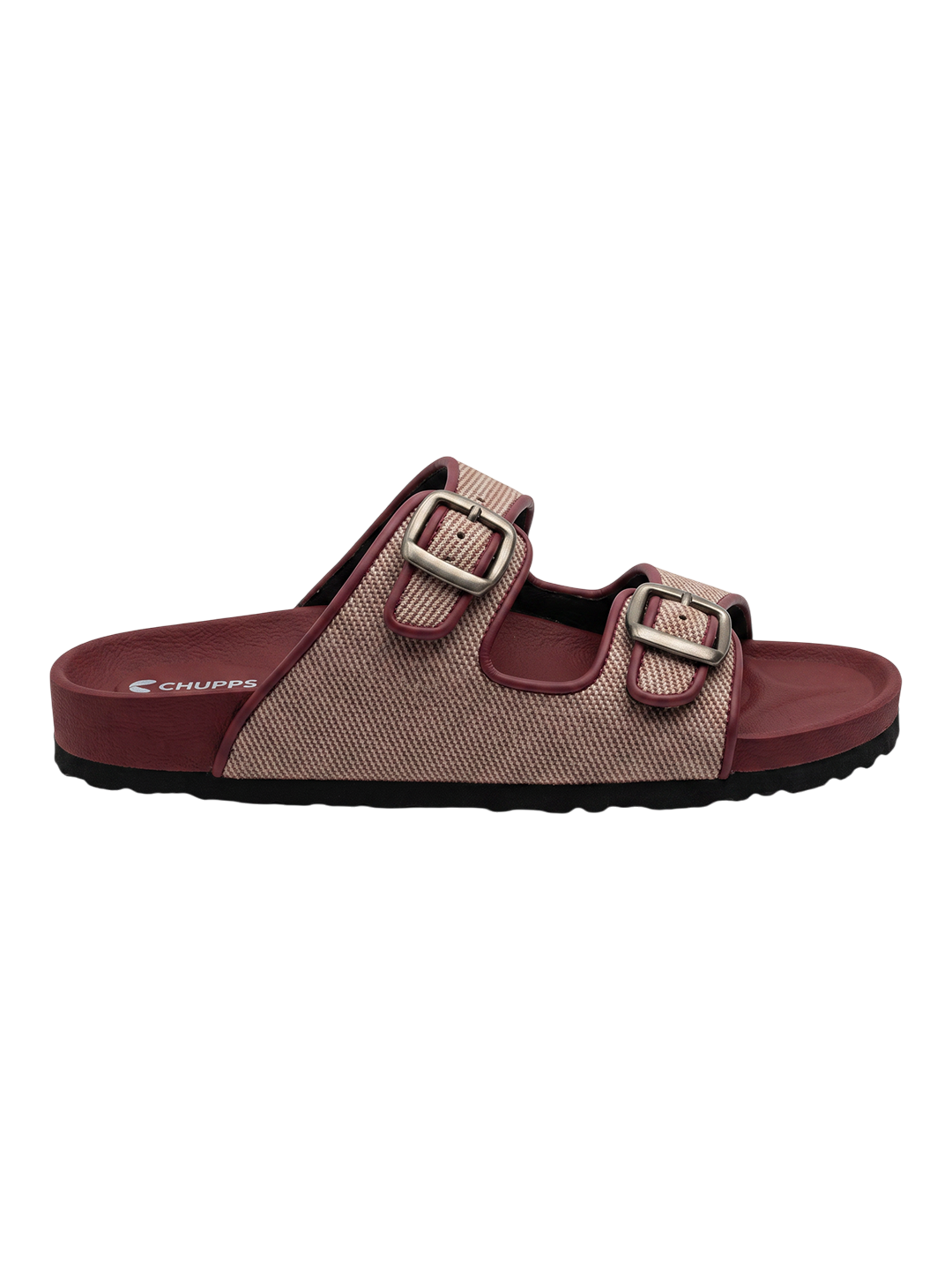 Haven Sliders_maroon