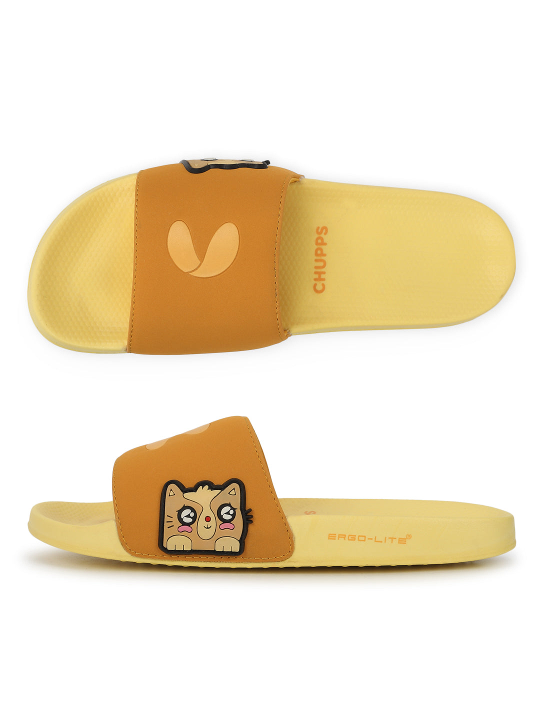 Neko Yellow Sliders -Women