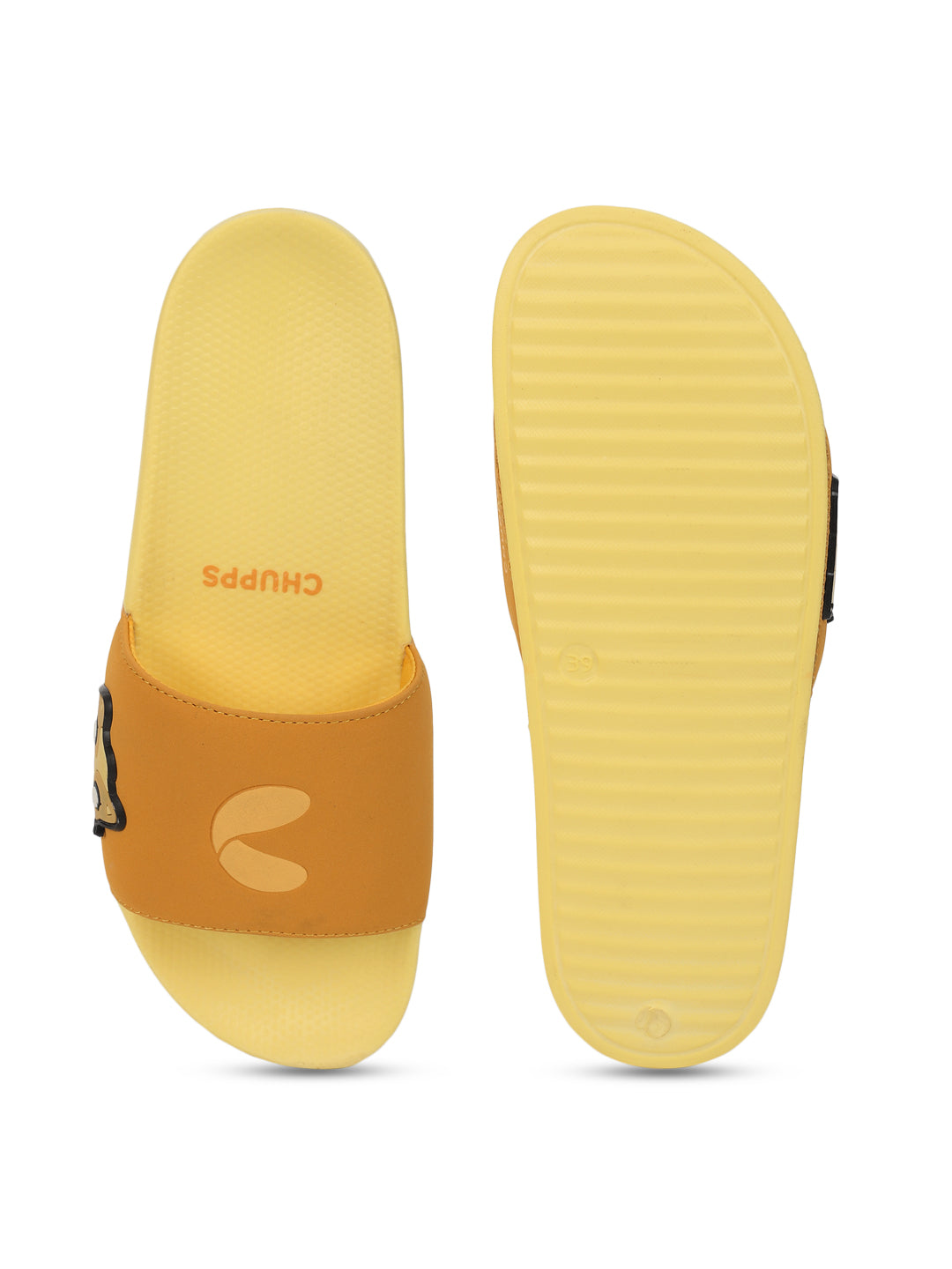 Neko Yellow Sliders -Women