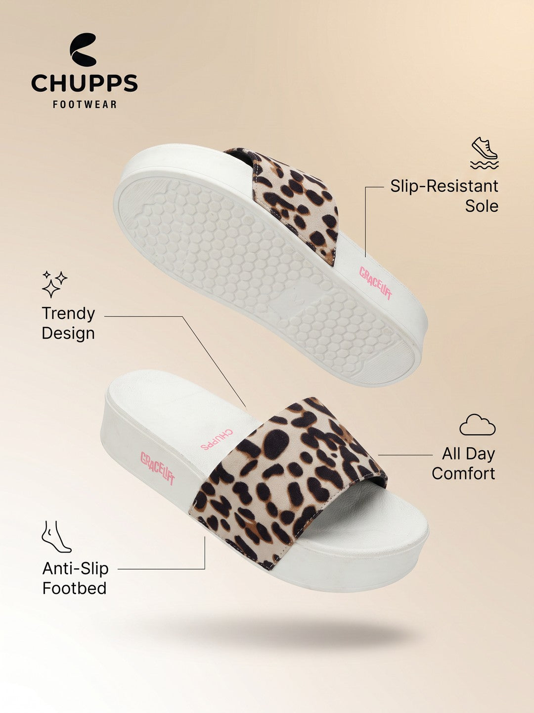 Raya Sliders_leopard_white