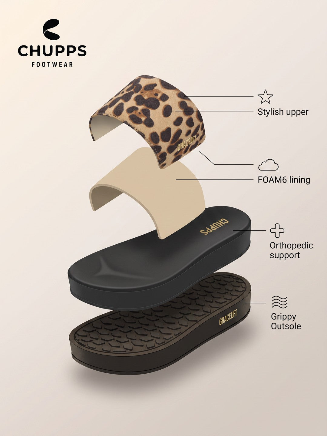 Raya Sliders_leopard_beige