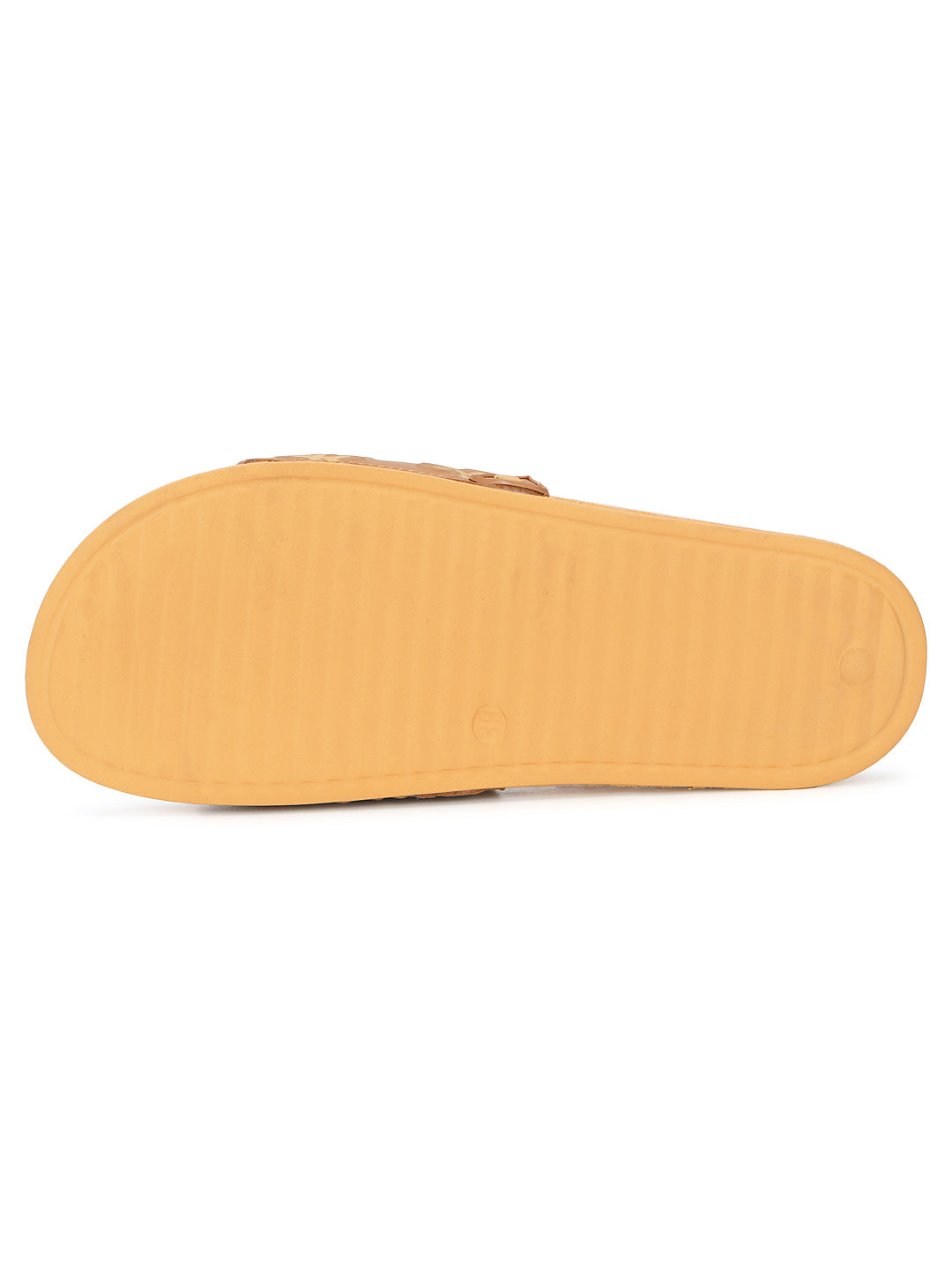 Saki Muskmelon Cyber Yellow Sliders - Women