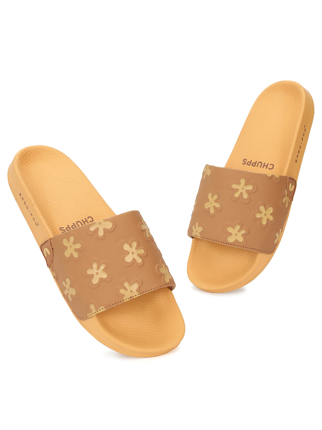 Saki Muskmelon Cyber Yellow Sliders - Women