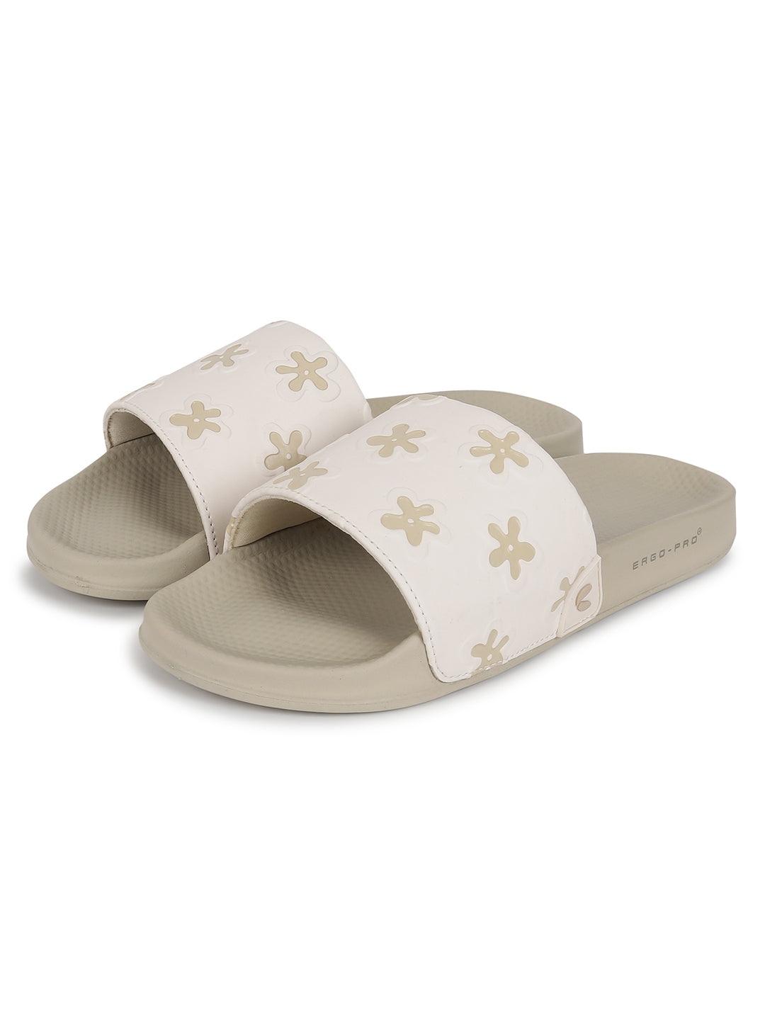 Saki Cream Sliders - Women