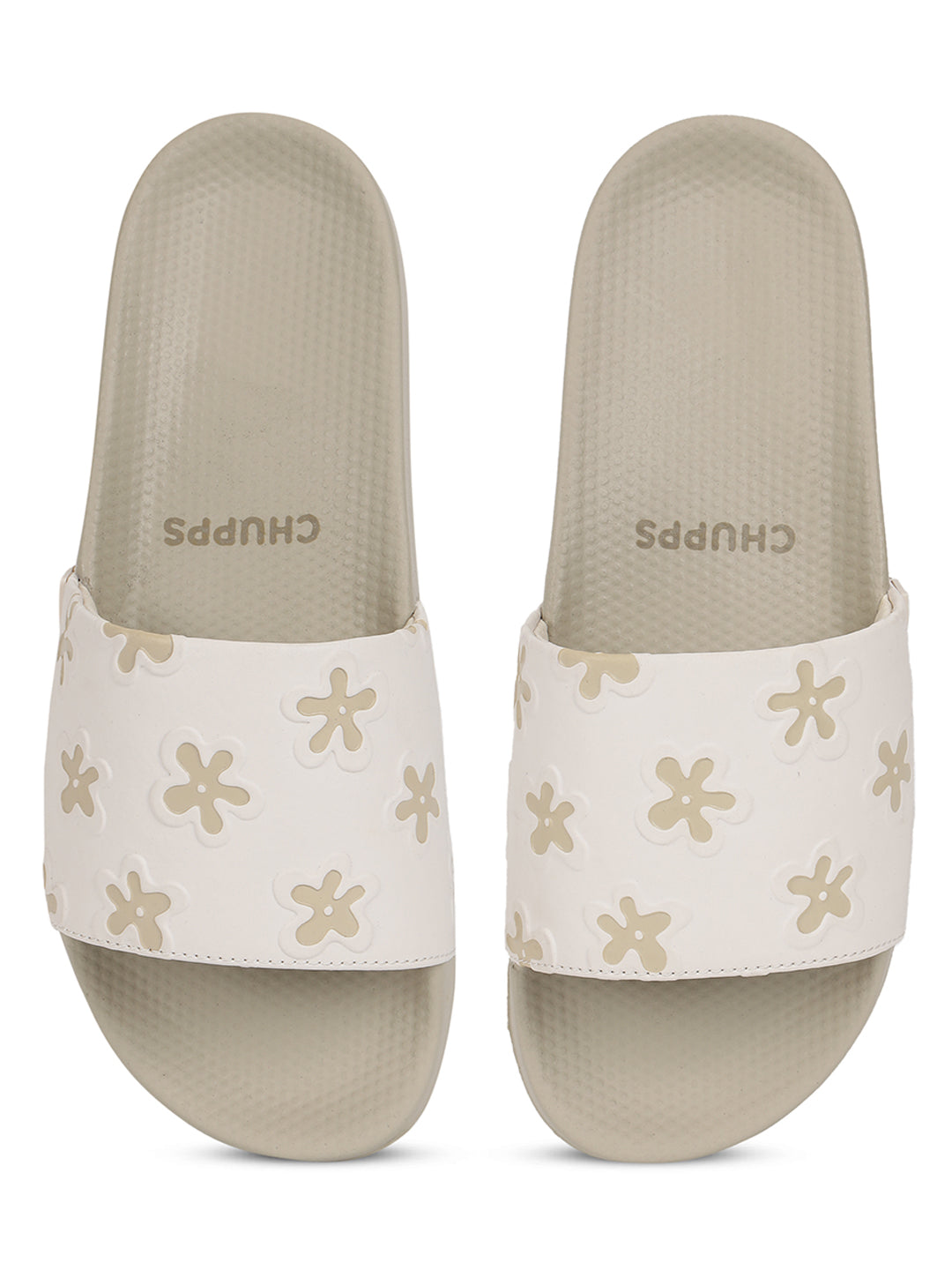 Saki Cream Sliders - Women