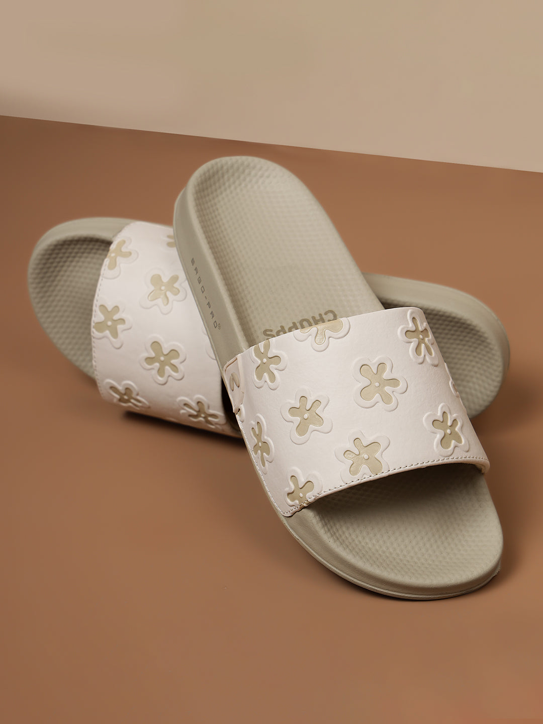 Saki Cream Sliders - Women