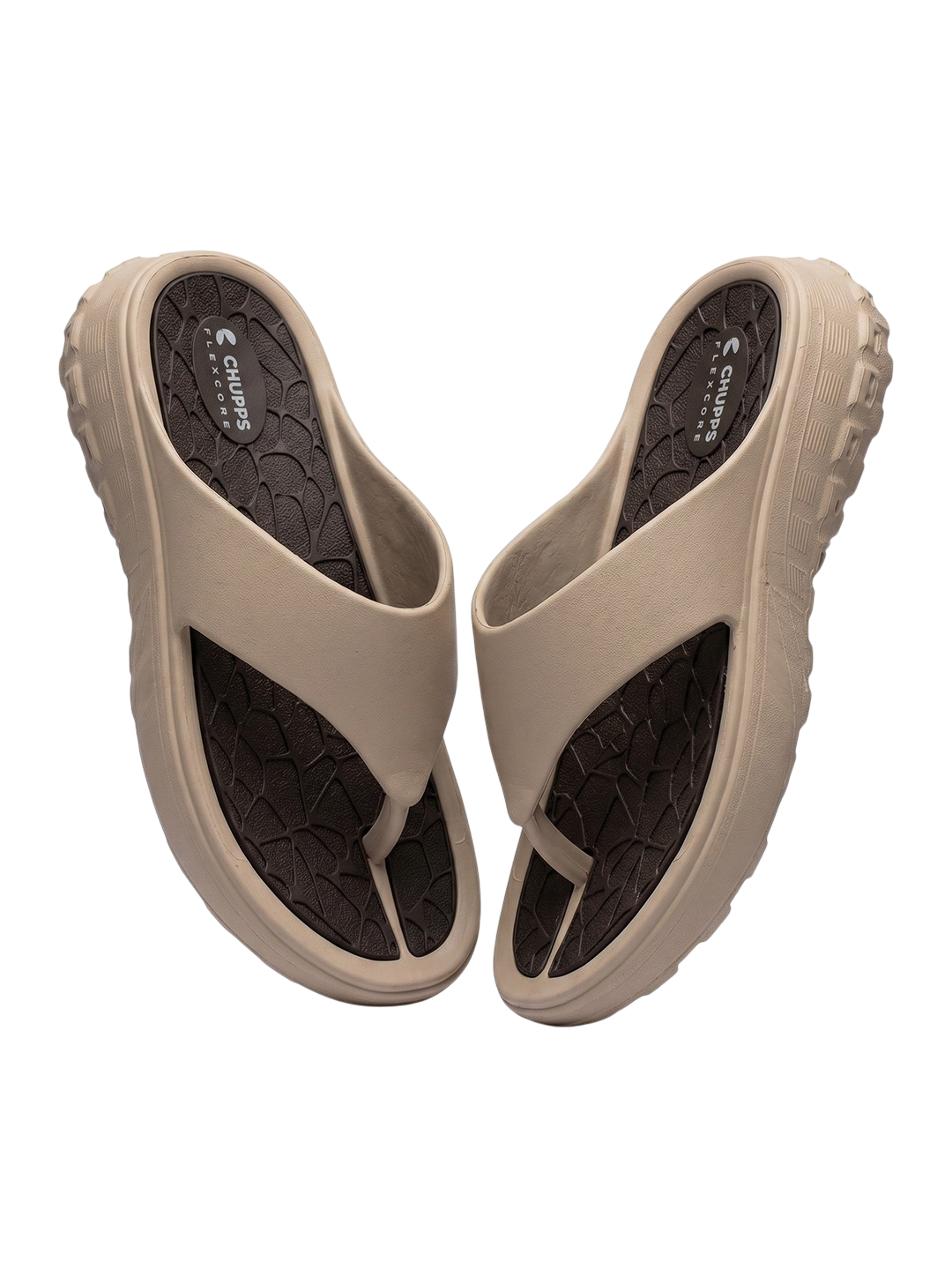 Solo V-Straps_beige_&amp;_brown