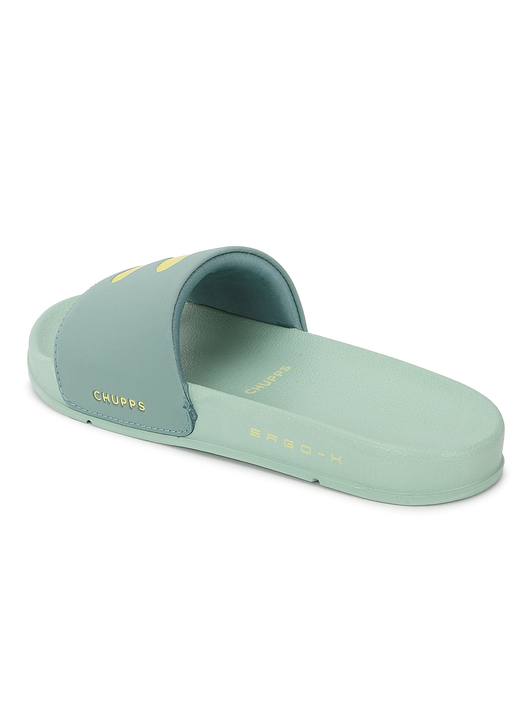 Serra Pista Green Sliders - Women