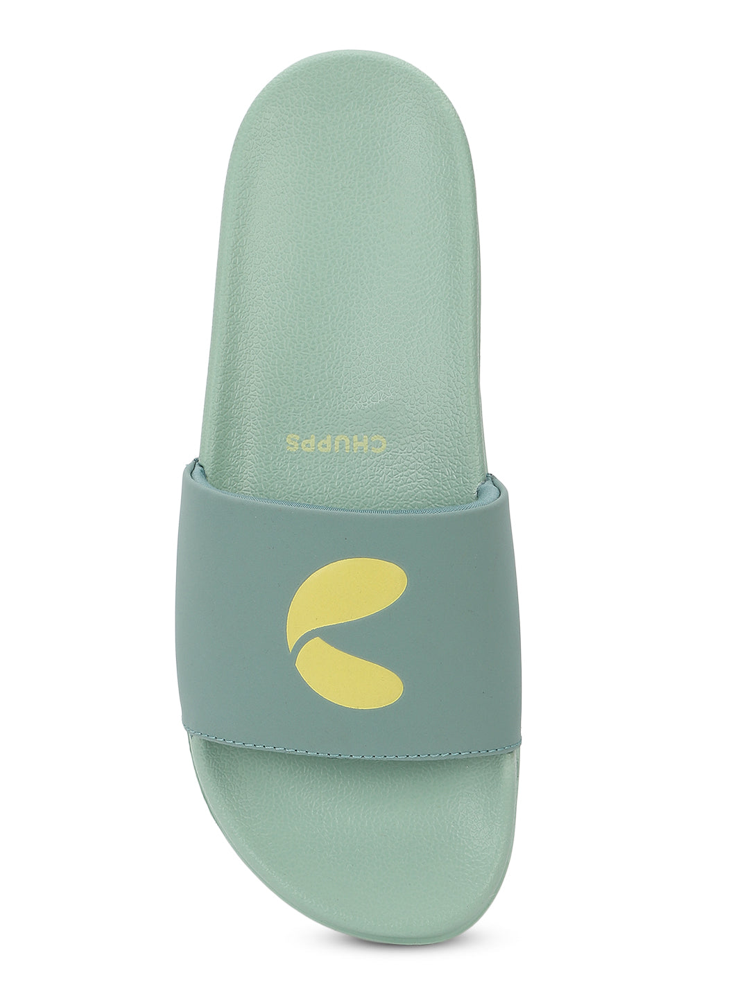 Serra Pista Green Sliders - Women