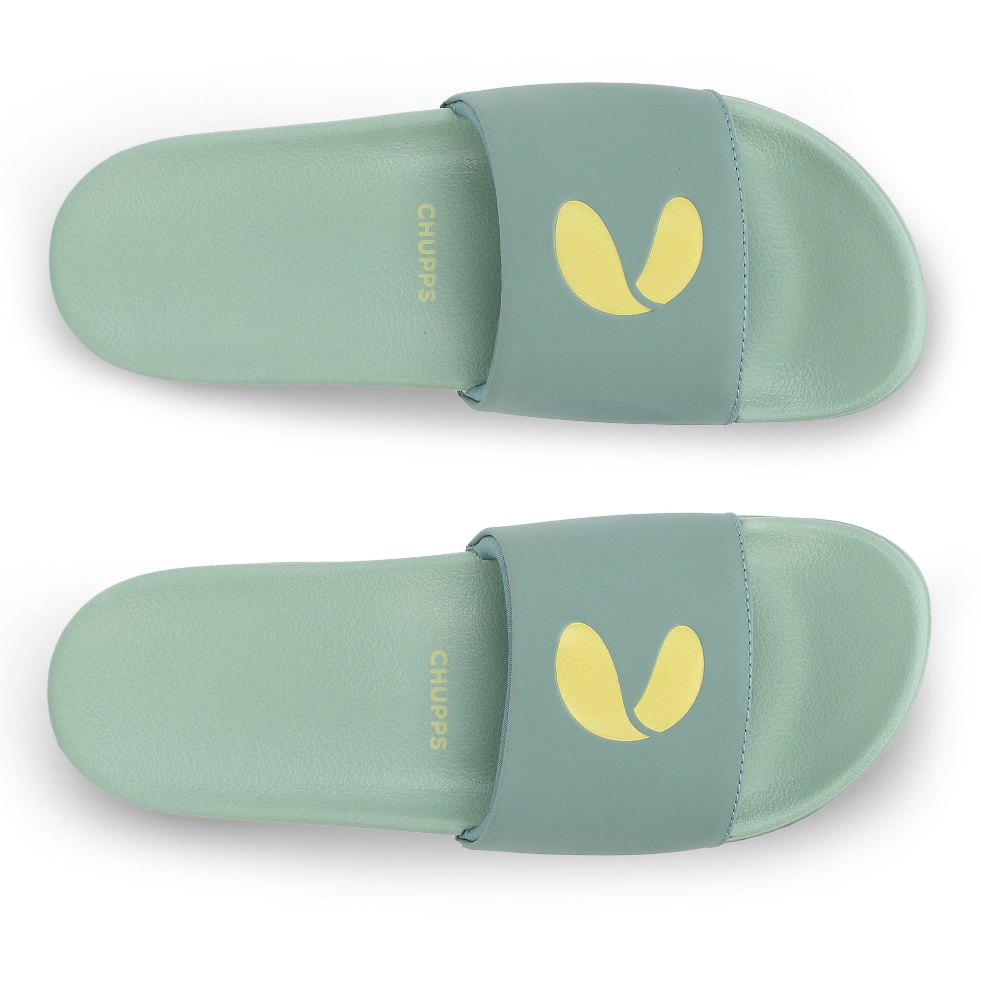 Serra Pista Green Sliders - Women
