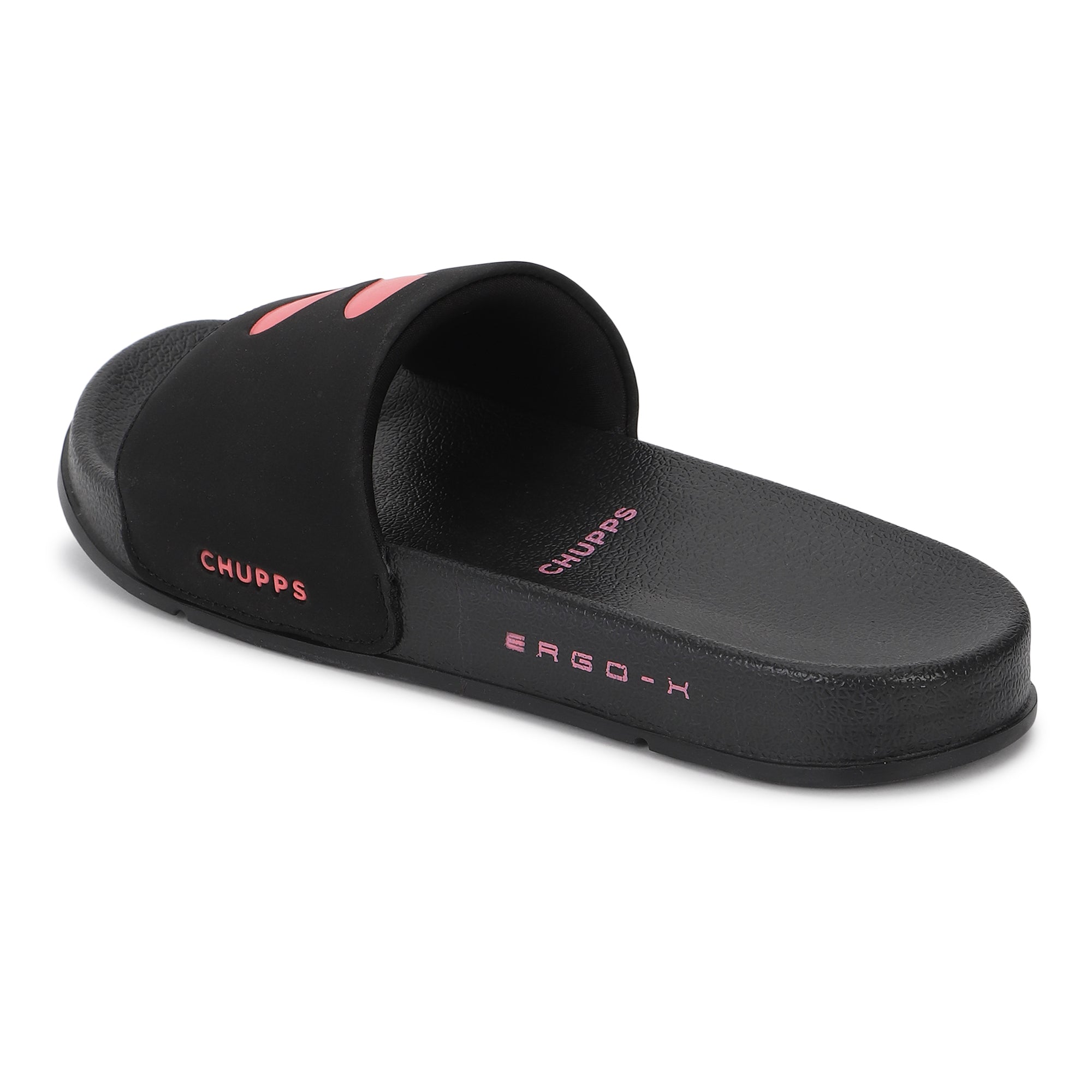 Serra Black Sliders - Women