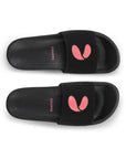 Serra Black Sliders - Women