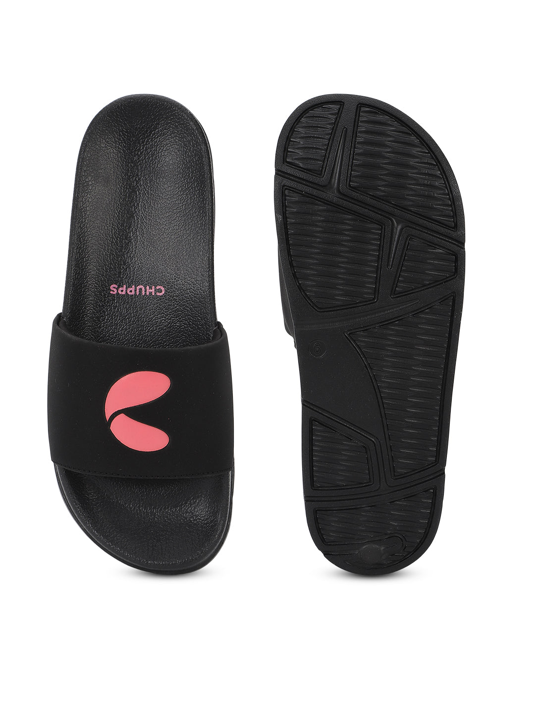 Serra Black Sliders - Women