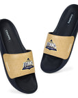 Chupps X Gt Bold Beige & Navy Sliders