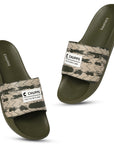 Traction Olive & Green Sliders