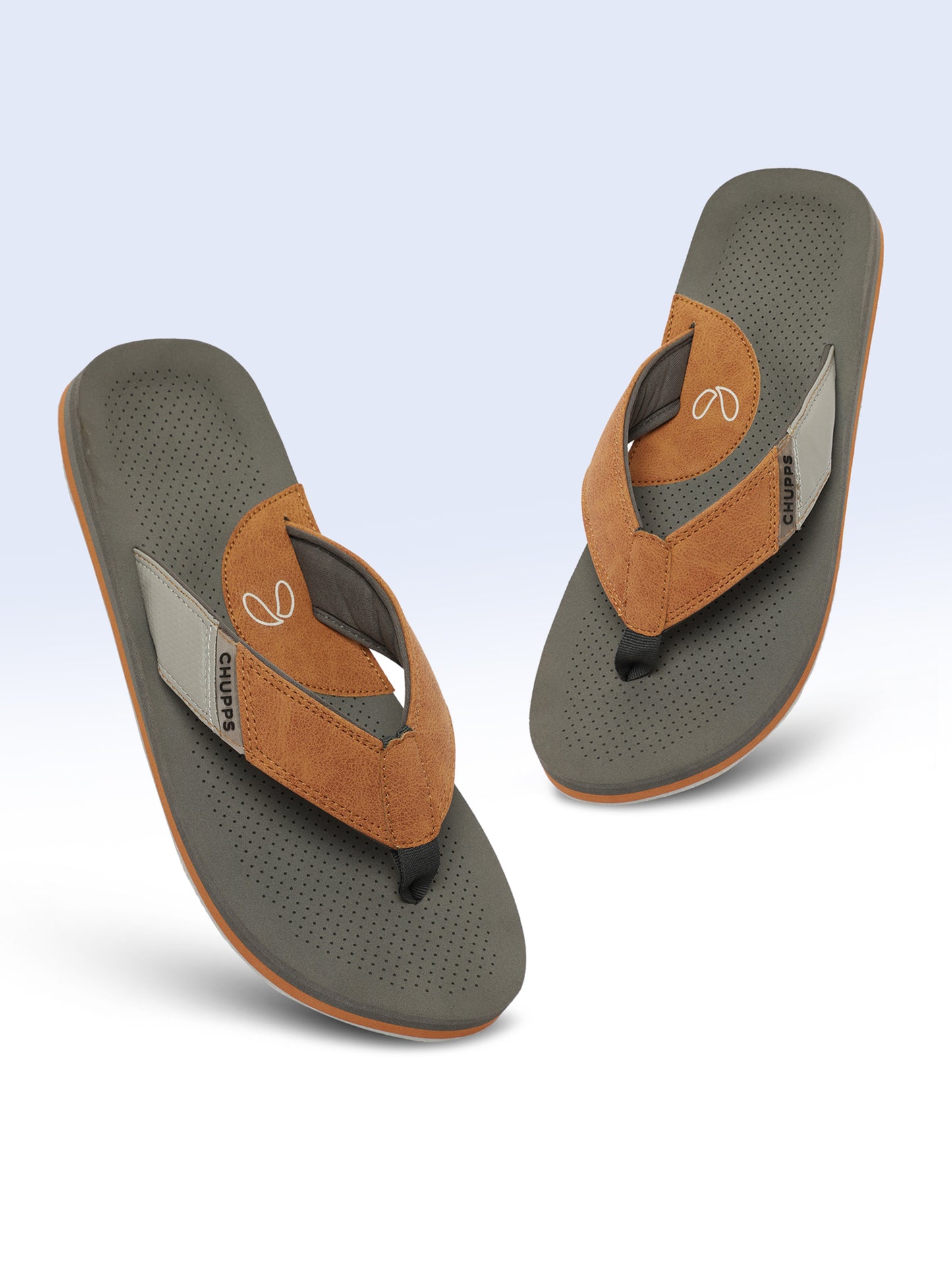 Chupps Wyld Solid Uro Foam Comfort Men's Flip flop