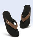 X-Flex Brown & Black V-Strap