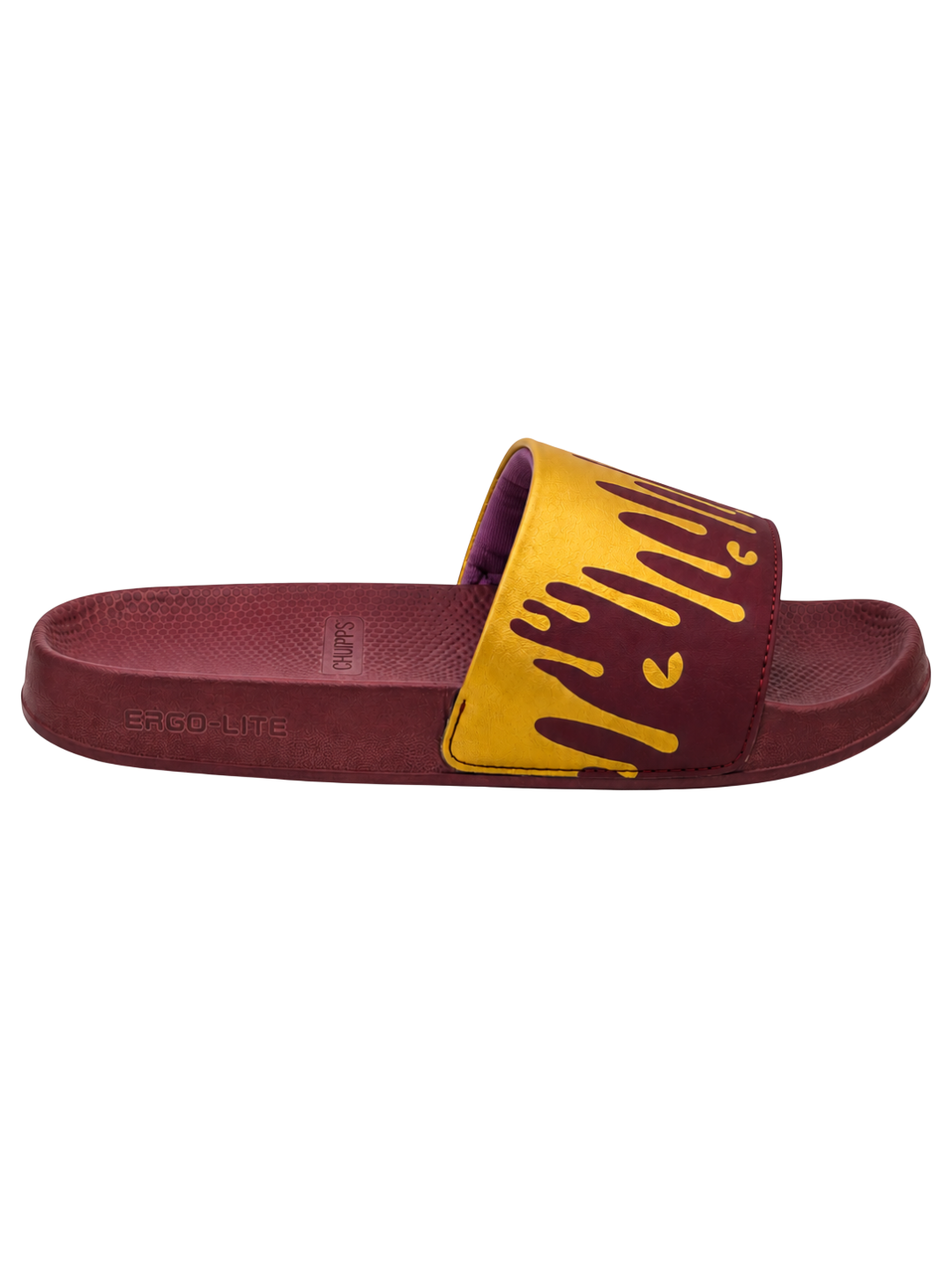 Drippy Sliders_purple_&amp;_gold