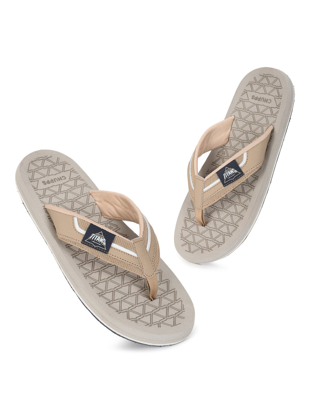 Chupps X Gujarat Titans Gladiator Beige Grey V-strap