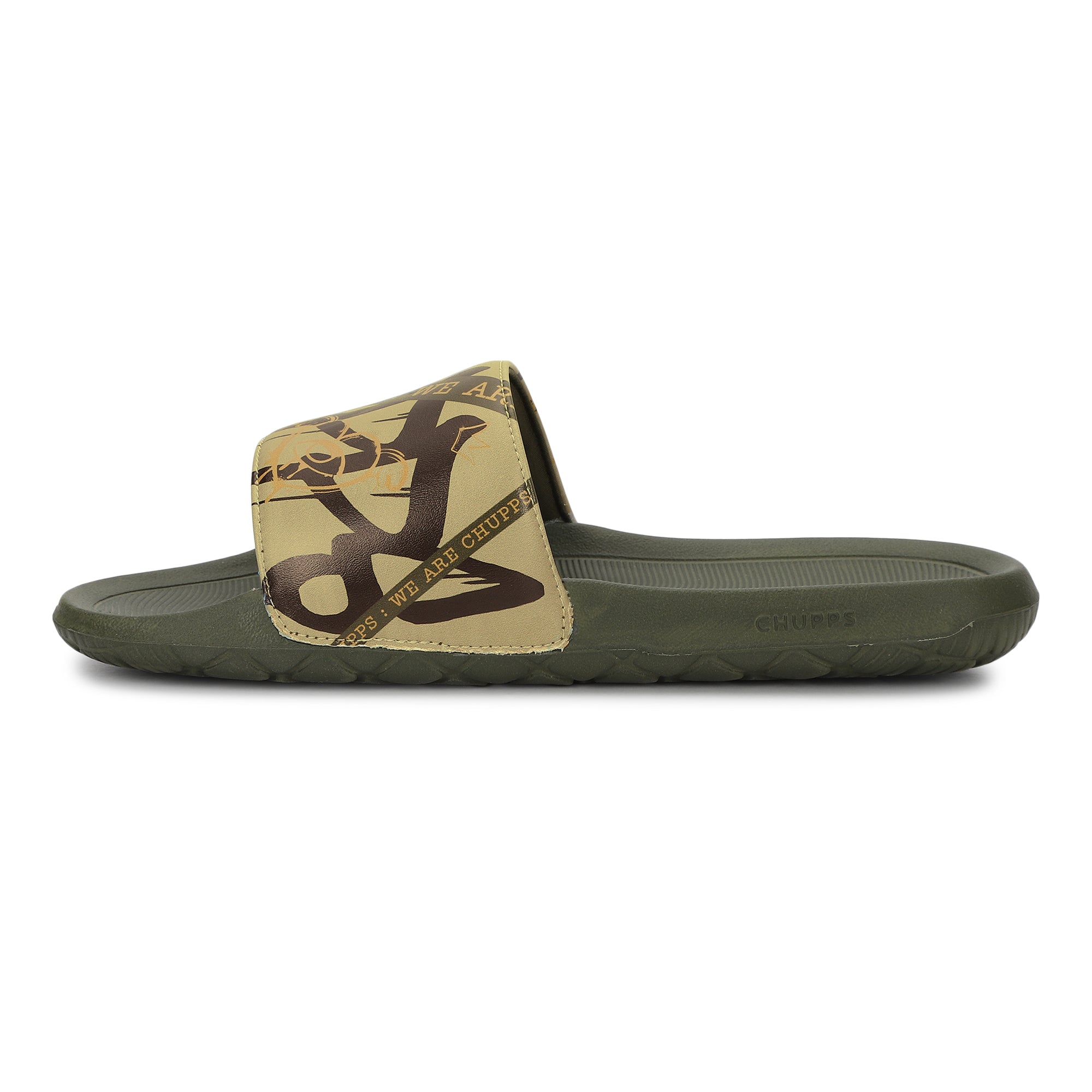 Rogue Biodegradable Olive Sliders- Men