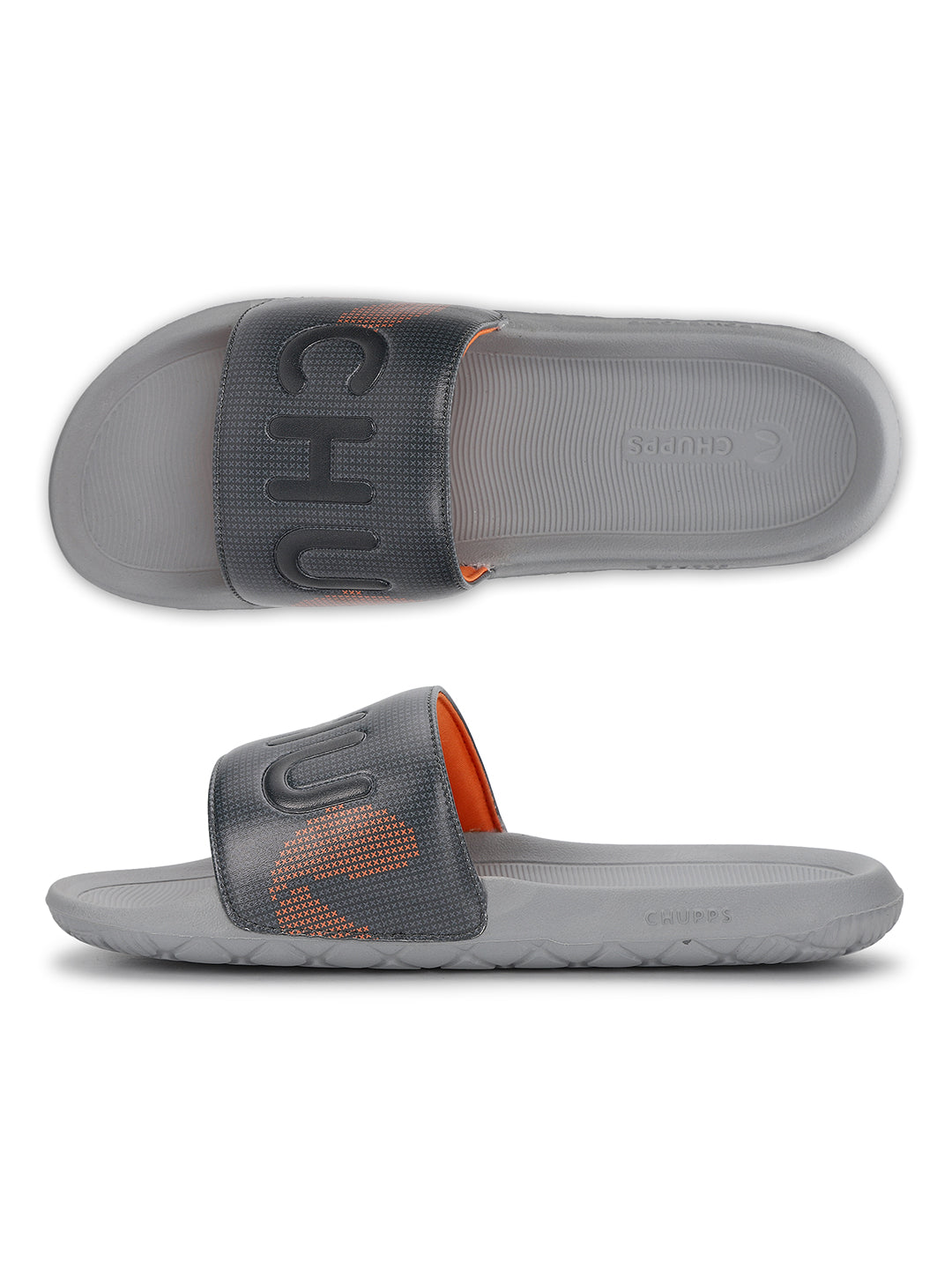 Stylish men’s biodegradable sliders with urban streetwear vibe
