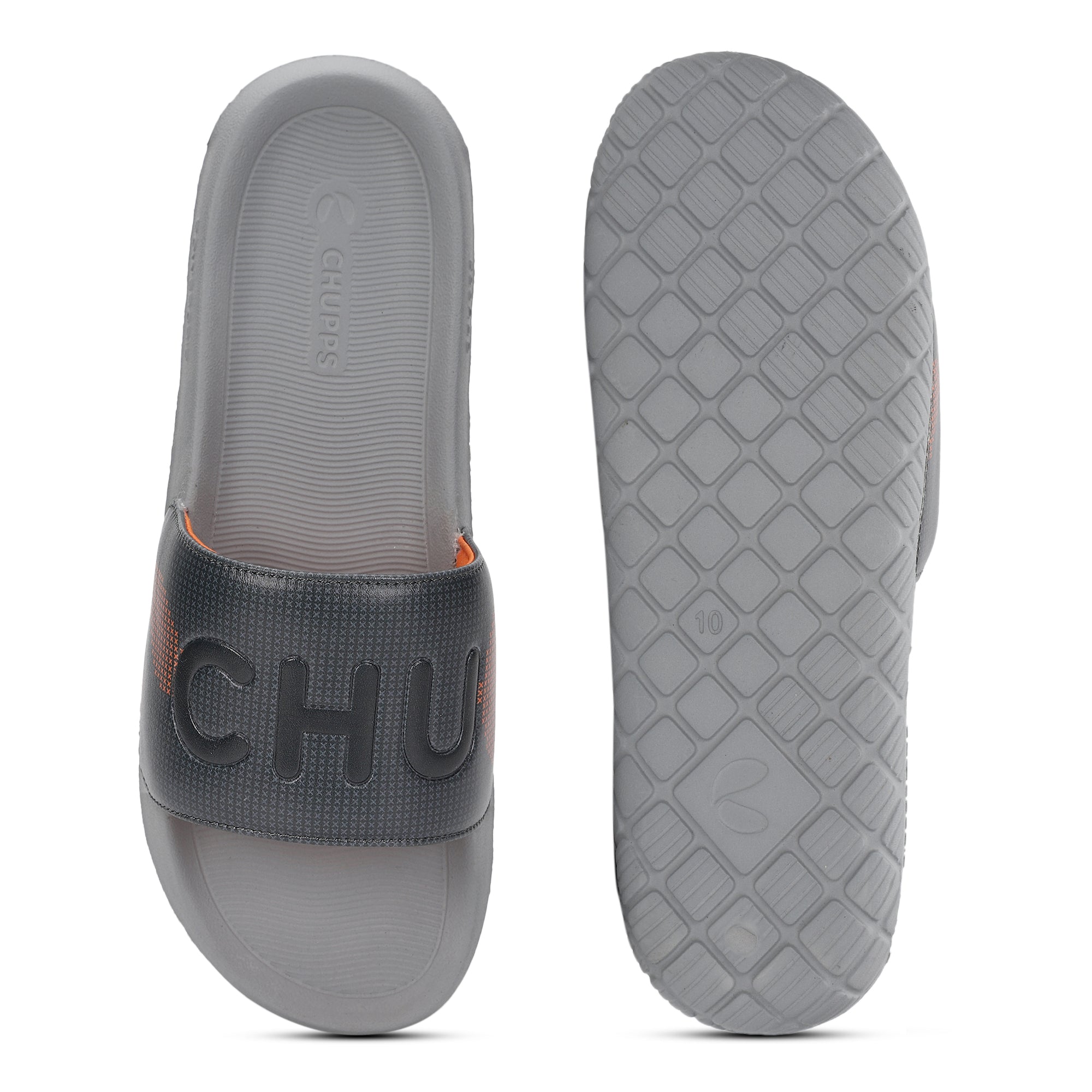 Astra Biodegradable Black Sliders- Men