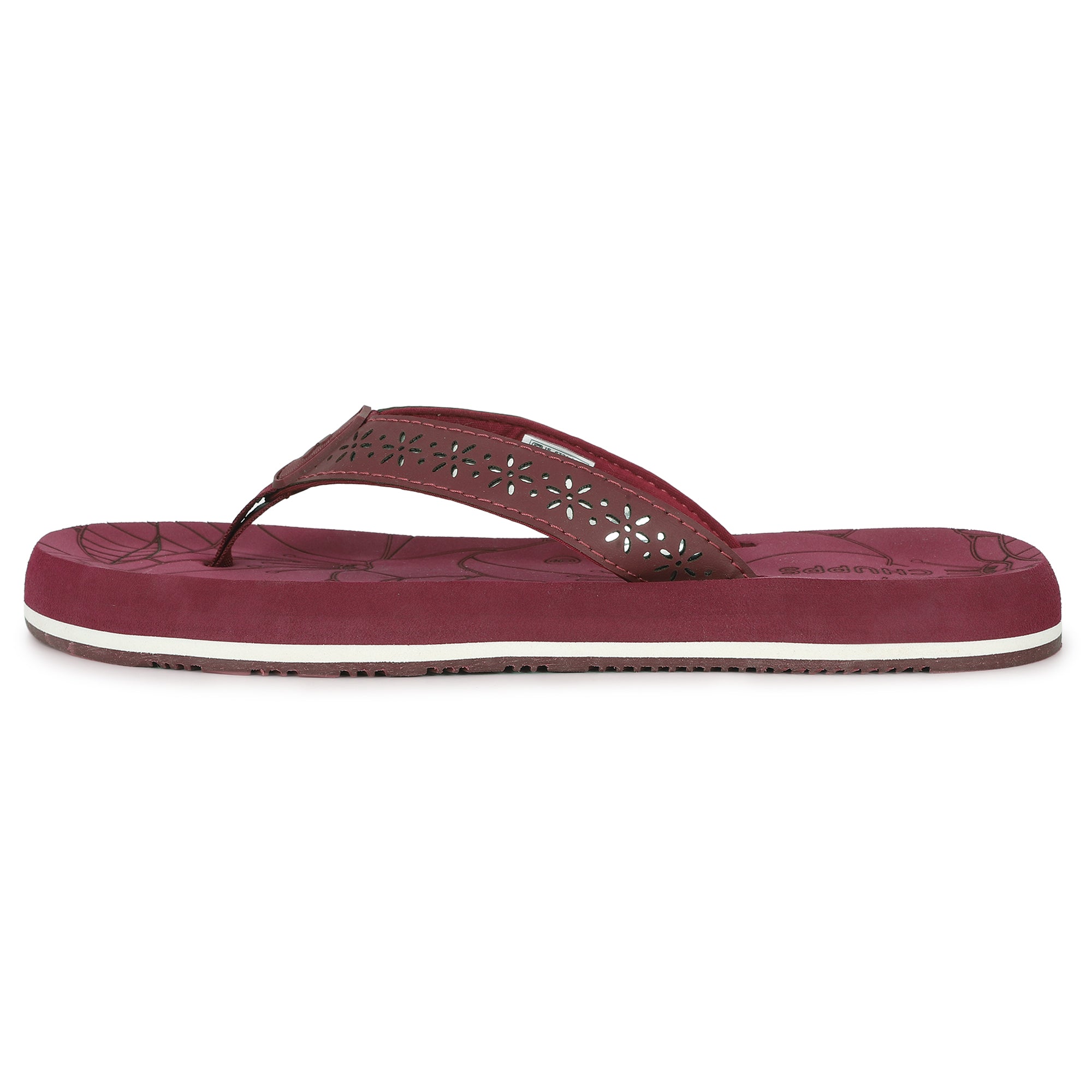 Side profile showing cushioned URO Foam sole