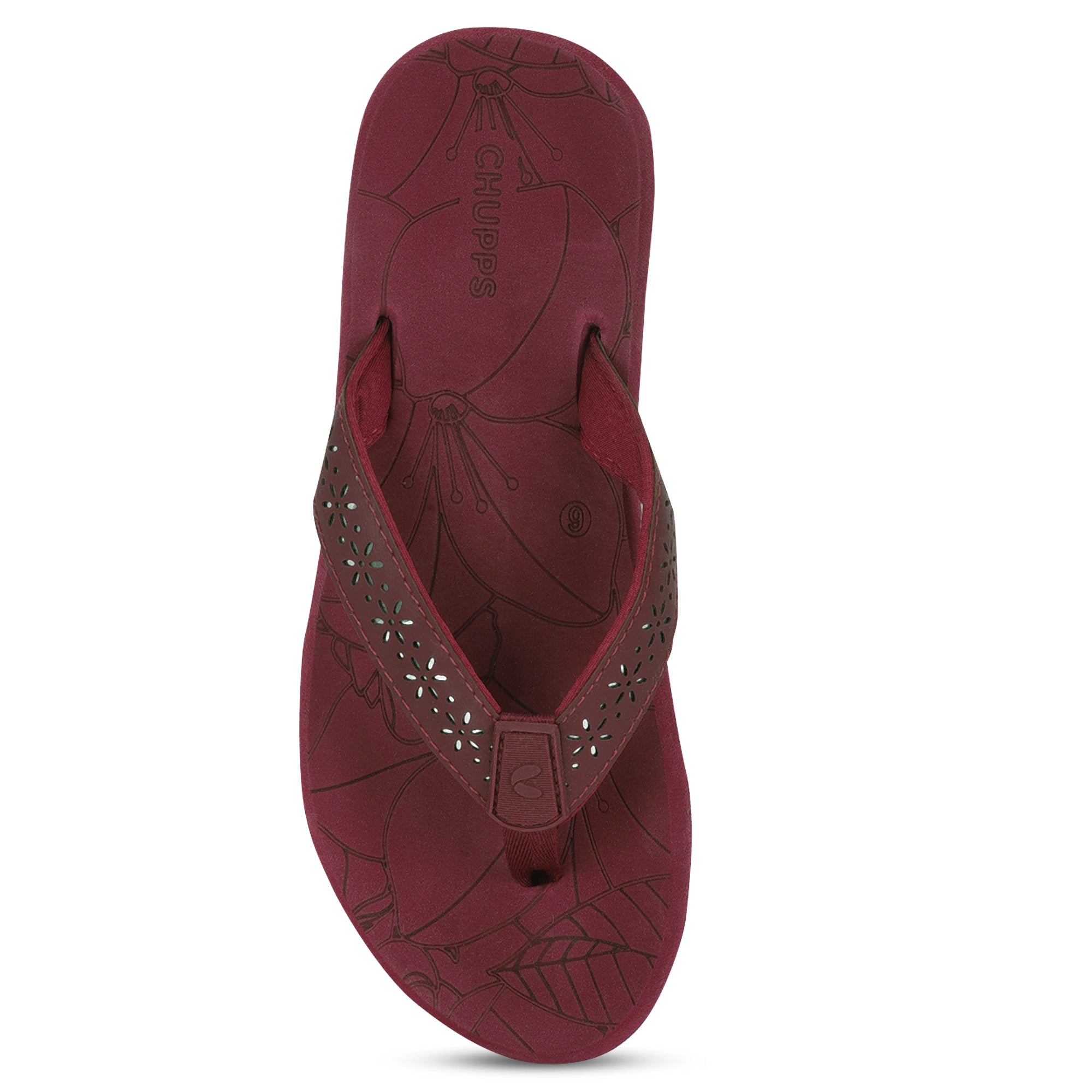 Heel cup and neoprene toe post for extended wear