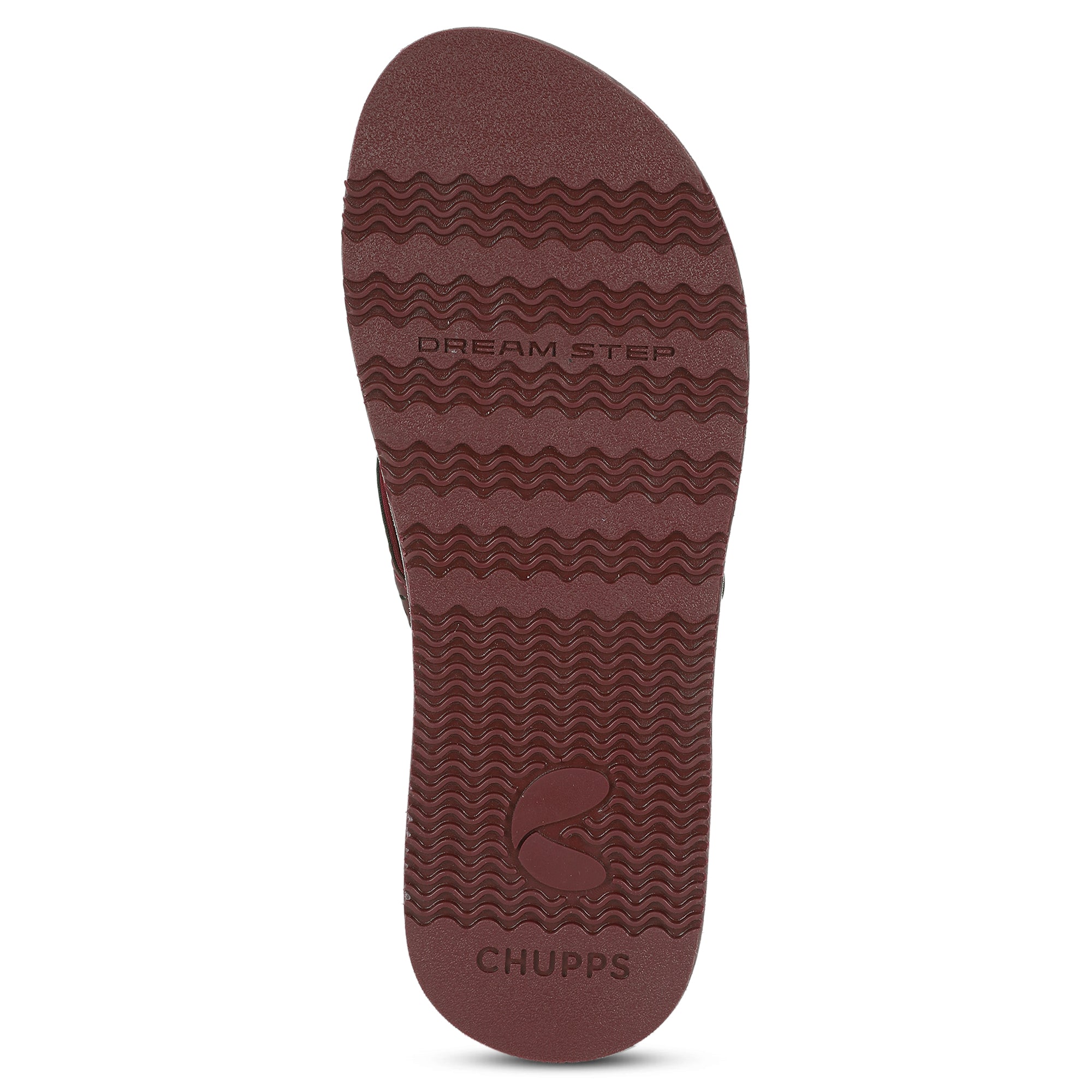 Close-up of anti-skid rubber outsole