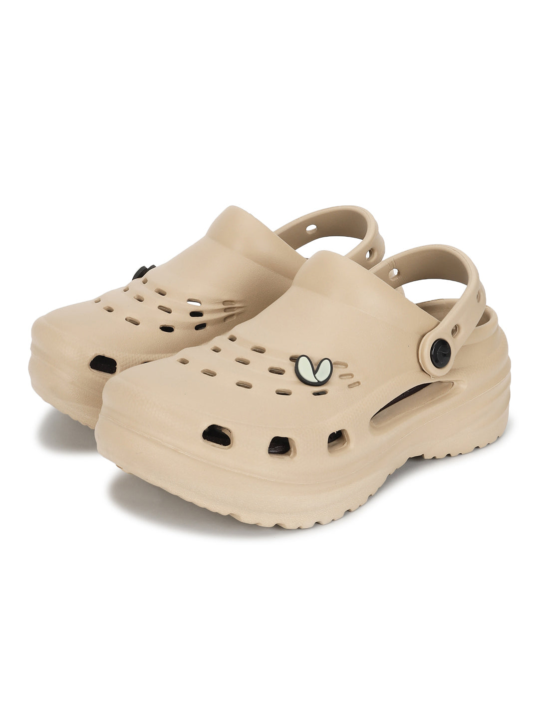 Eden Beige Clogs -Women