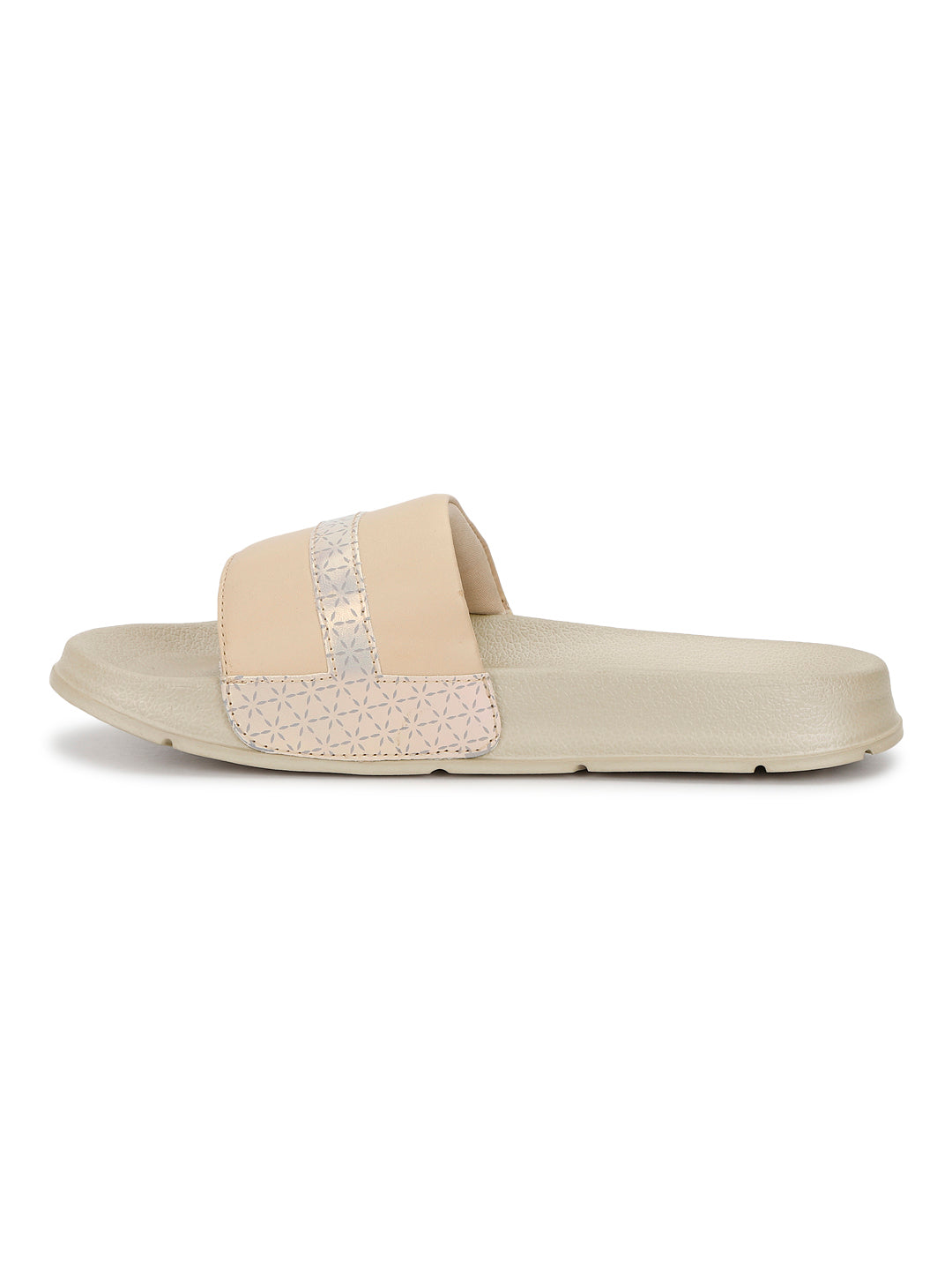 Orla Beige Sliders- Women