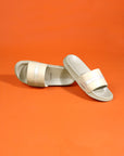 Orla Beige Sliders- Women