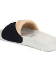 Chupps X Gt Rush Navy & Beige Sliders