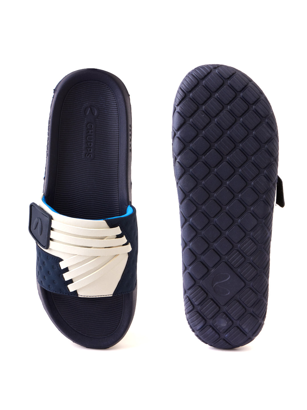 Cross Navy Sliders