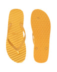 Banana Leaf Monochrome Gold Fusion Flipflops